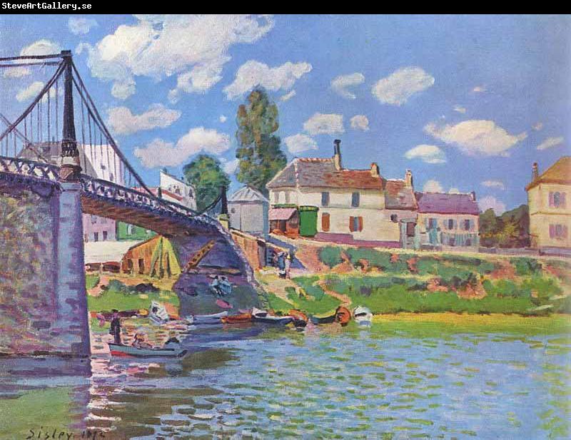 Alfred Sisley Bridge at Villeneuve-la-Garenne